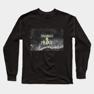 Disabled and Proud: Demigender Long Sleeve T-Shirt